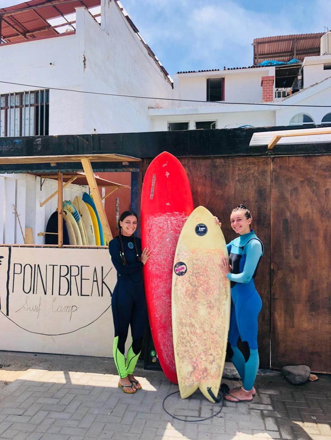 Pointbreak Surf Camp Vandrehjem Huanchaco Eksteriør billede